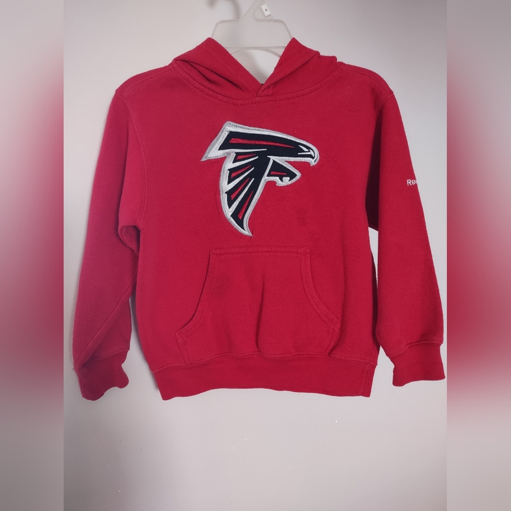 Red Hoodie with Falcon Logo